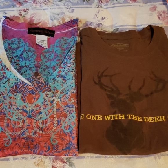 Lots of 8 pieces womens graphic t.shirts small - Picture 4 of 7